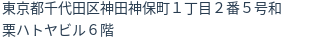 住所(登記所在地)