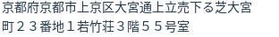 住所(登記所在地)