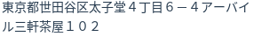 住所(登記所在地)
