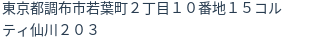 住所(登記所在地)
