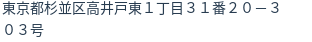 住所(登記所在地)