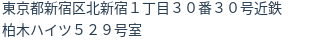 住所(登記所在地)