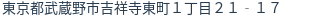 住所(登記所在地)