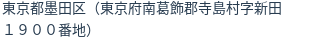 住所(登記所在地)