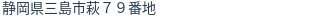 住所(登記所在地)