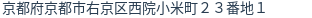 住所(登記所在地)