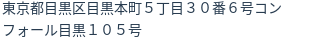 住所(登記所在地)