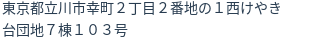 住所(登記所在地)
