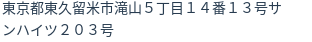 住所(登記所在地)