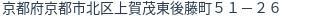 住所(登記所在地)