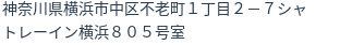 住所(登記所在地)