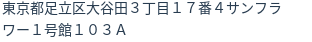 住所(登記所在地)