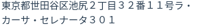住所(登記所在地)