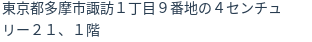 住所(登記所在地)
