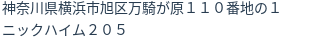 住所(登記所在地)
