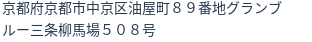 住所(登記所在地)
