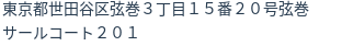 住所(登記所在地)