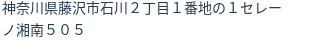 住所(登記所在地)