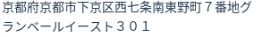 住所(登記所在地)
