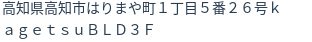 住所(登記所在地)