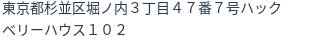 住所(登記所在地)