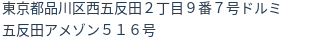 住所(登記所在地)