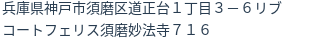 住所(登記所在地)