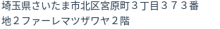 住所(登記所在地)
