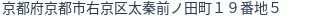 住所(登記所在地)