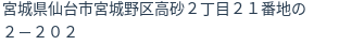 住所(登記所在地)