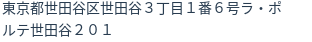 住所(登記所在地)