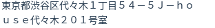 住所(登記所在地)