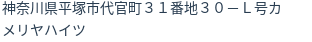 住所(登記所在地)