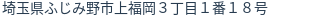 住所(登記所在地)