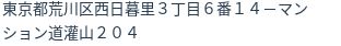 住所(登記所在地)