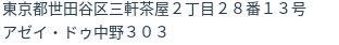 住所(登記所在地)