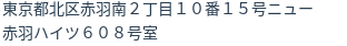 住所(登記所在地)