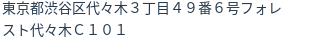 住所(登記所在地)