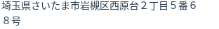 住所(登記所在地)