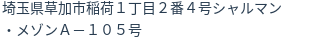 住所(登記所在地)
