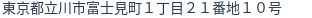 住所(登記所在地)