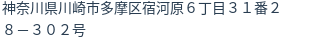 住所(登記所在地)