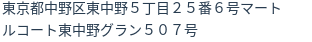 住所(登記所在地)