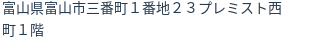 住所(登記所在地)