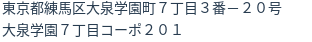 住所(登記所在地)