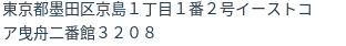 住所(登記所在地)