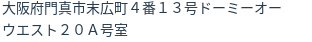 住所(登記所在地)