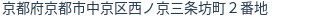 住所(登記所在地)