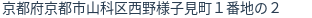 住所(登記所在地)