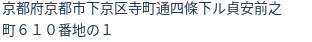 住所(登記所在地)